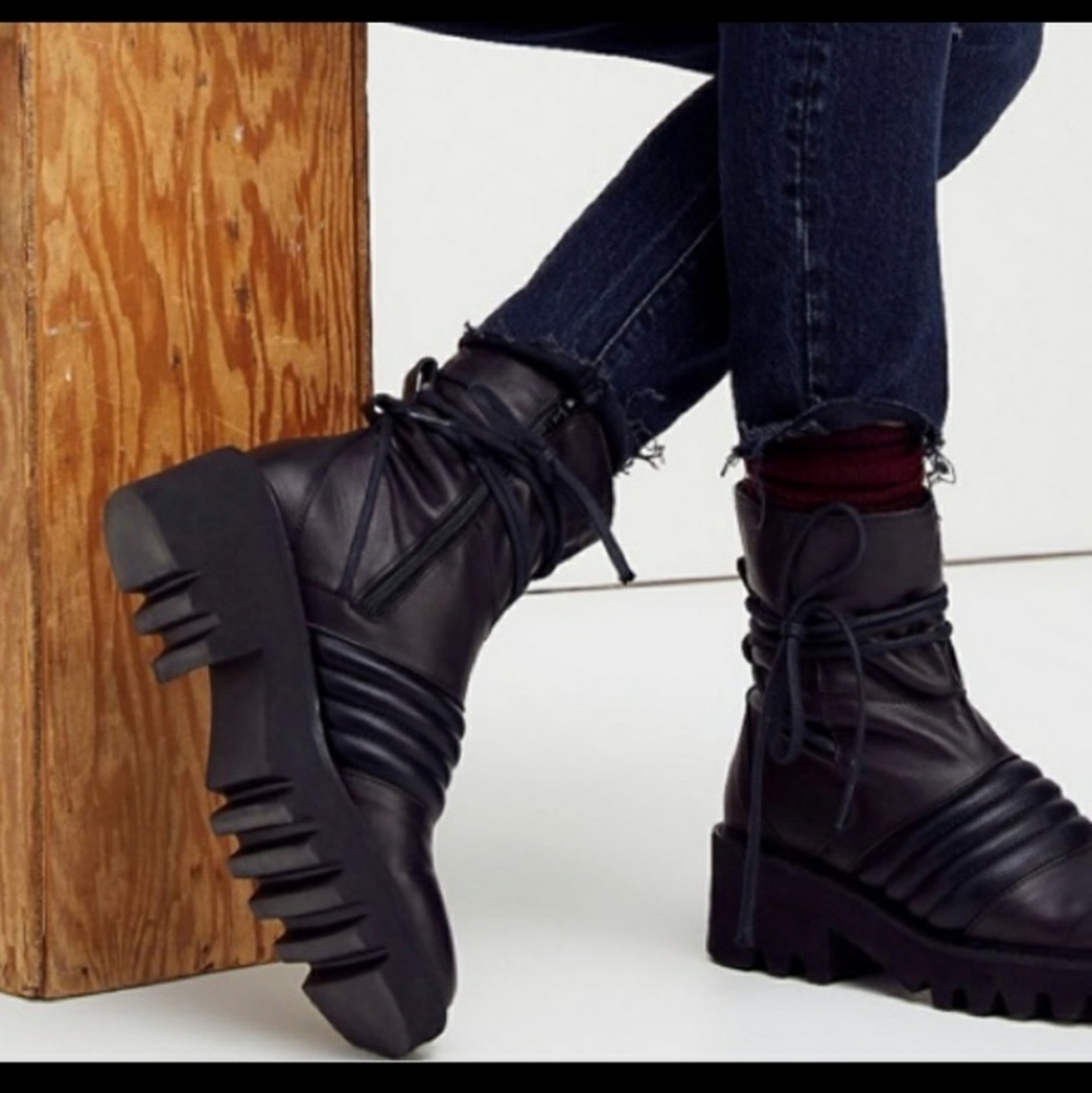Free People Boots Tori Padded Moto Boots free people boots moto boots